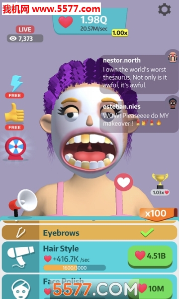 噢买尬我要变美游戏下载-噢买尬我要变美安卓版(Idle Makeover)下载 v0.8.5最新版 游戏截图 2
