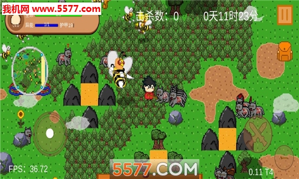 王小瑄的游戏下载-王小瑄开发的游戏安卓版(怪物狂潮)下载 v0.40A3 游戏截图 1