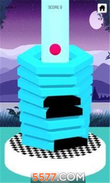 国王堆栈球3d游戏下载-Helix Color Jump(国王堆栈球3d安卓版)下载 v1.9 游戏截图 1