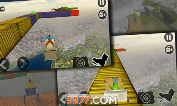 疯狂车轮跑酷模拟游戏免费下载-疯狂车轮跑酷模拟安卓版下载 v1.0 ئويۇن سۈرىتى 3