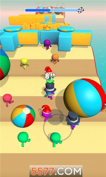 豆豆人淘汰赛手游下载-Run Royale(豆豆人淘汰赛手机版)下载 v1.5.03安卓版 游戏截图 2