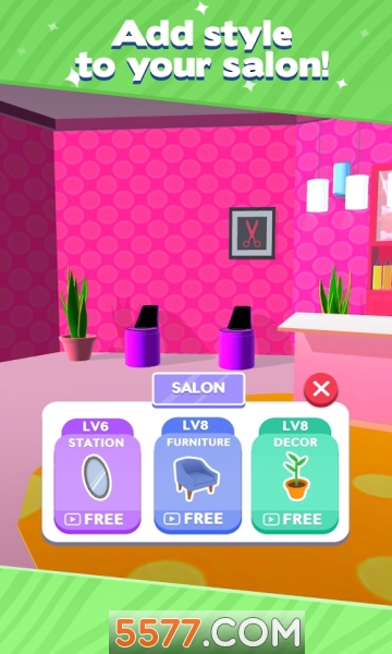 时尚美发屋游戏下载-Braid Salon(时尚美发屋安卓版)下载 v1.2.7 游戏截图 2