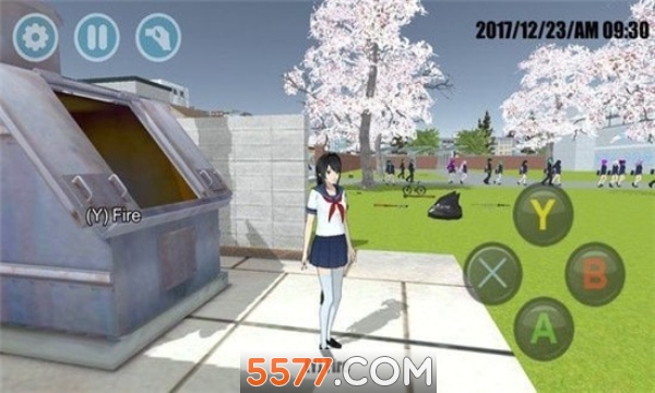女校模拟器中文最新版本下载安装-女校樱花校园模拟器最新版下载 游戏截图 1