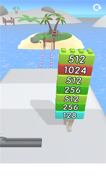 2048积木跑游戏下载-Brick Runner 2048(2048积木跑安卓版)下载 v1.21 Тоглоомын зураг 3