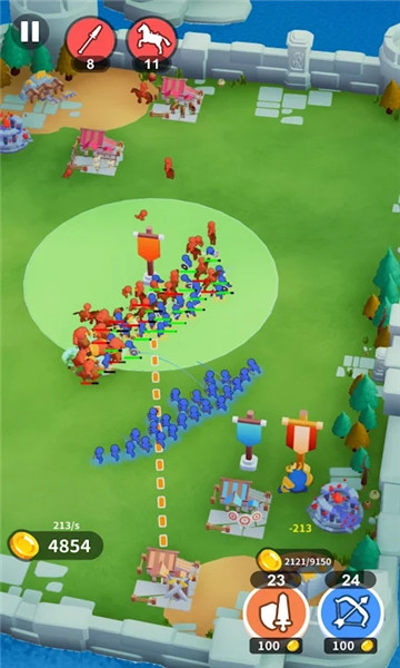工艺冲突游戏下载-Craft Clash!(工艺冲突安卓版)下载 v1.0.1 རོལ་རྩེད་པར་རིས། 1