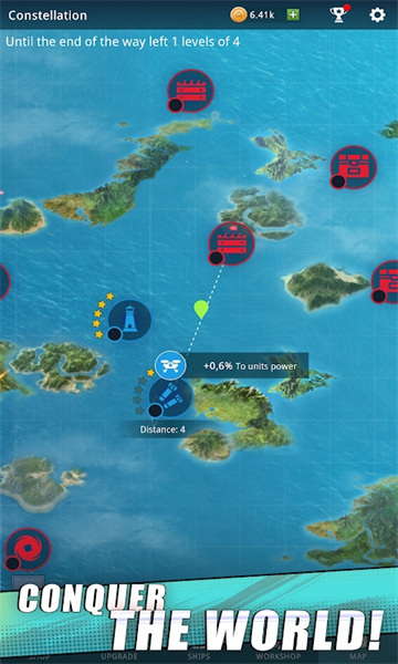 放置舰队战舰射击游戏下载-Idle Fleet: Warship Shooter安卓版下载 v0.2 游戏截图 1