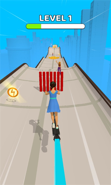 滑板车捡人跑游戏下载-滑板车捡人跑最新版(Scooter Run)下载 v1.0.0 게임 스크린샷 2