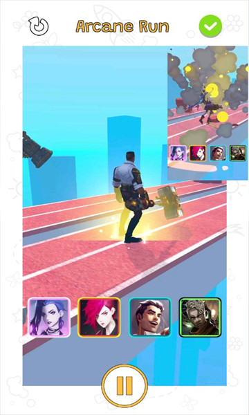 暴走萝莉游戏下载-暴走萝莉安卓版(Arcane Run)下载 v0.1 རོལ་རྩེད་པར་རིས། 2