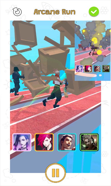 暴走萝莉游戏下载-暴走萝莉安卓版(Arcane Run)下载 v0.1 རོལ་རྩེད་པར་རིས། 3