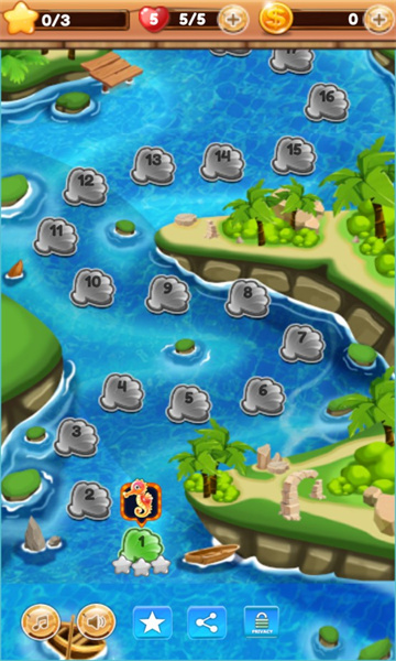 宝石岛爆炸游戏下载-Jewel Island Blast - Match 3 Puzzle(宝石岛爆炸安卓版)下载 v1.6最新版 게임 스크린샷 1