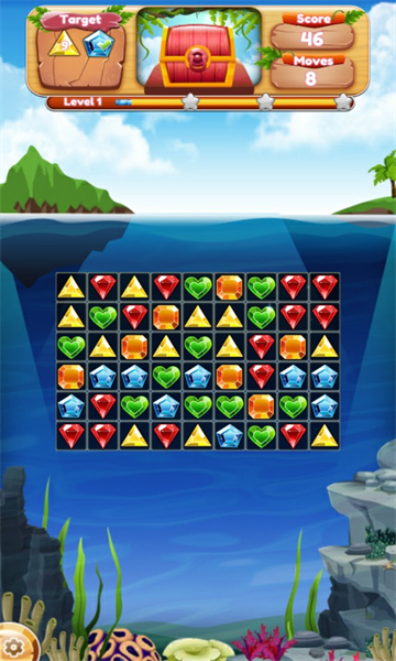 宝石岛爆炸游戏下载-Jewel Island Blast - Match 3 Puzzle(宝石岛爆炸安卓版)下载 v1.6最新版 게임 스크린샷 3