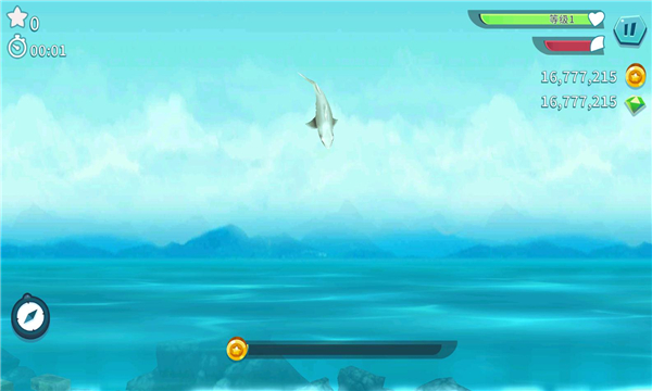 饥饿鲨进化内购版最新下载2026-饥饿鲨进化无敌版无限钻石无限金币下载 v11.7.0 游戏截图 2