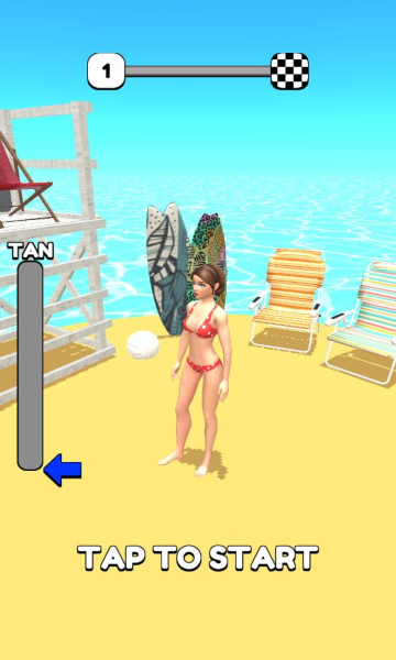 海滩女王酷跑游戏下载-Beach Queen(海滩女王酷跑安卓版)下载 v1.0.2最新版 게임 스크린샷 1