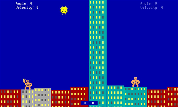 复古大猩猩火炮游戏下载-复古大猩猩火炮安卓版(Retro Gorilla Artillery)下载 v1.12 游戏截图 1