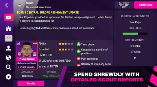 fm足球经理2026手机版下载-fm足球经理2026移动版(FM22 Mobile)下载 v13.3.0 རོལ་རྩེད་པར་རིས། 1