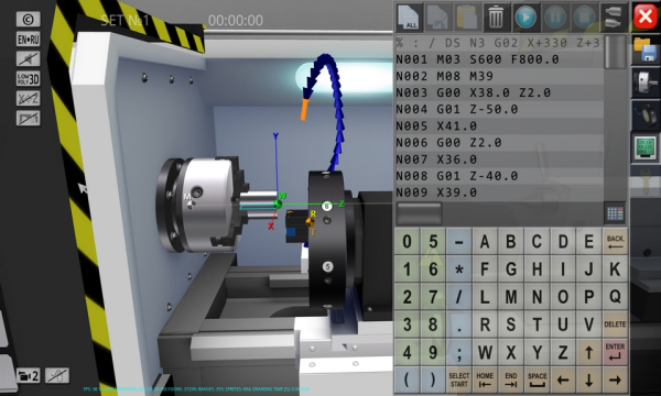 cnc simulator free手机版下载-CNC Simulator Free(cnc数控车床仿真模拟免费版)下载 v2.2.4中文版 游戏截图 2