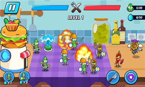 vegetable duel游戏下载-vegetable duel下载 v1.0.0 ئويۇن سۈرىتى 1