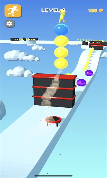 踩球快跑下载最新版-踩球快跑小游戏(stack rider)下载 v1.42 游戏截图 3