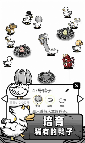 奇怪鸭子世界游戏下载-奇怪鸭子世界安卓下载 v1.0 게임 스크린샷 1