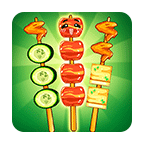 "Barbecue Skewer Storm" тоглоомын Андройд хувилбарыг татаж аваарай - Хамгийн сүүлийн үеийн хувилбар v1.01