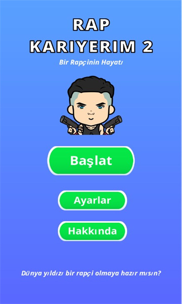 成为歌手说唱的人生游戏下载-成为歌手说唱的人生安卓版(rapkariyerim 2)下载 v10 게임 스크린샷 1